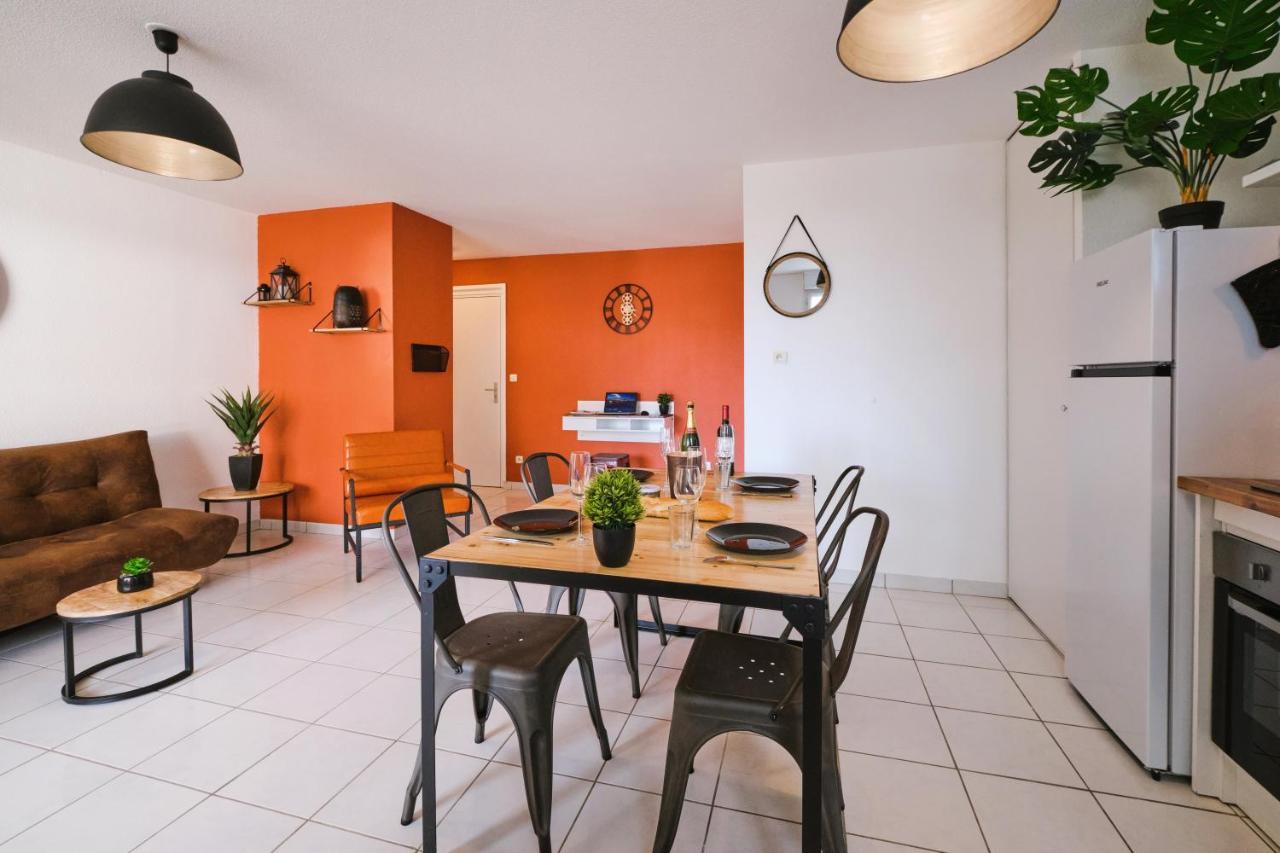 Tout Confort ! Calme, Climatisation, Piscine, Parking Gratuit, Grande Terrasse, Netflix, Wifi Carcassonne Exteriér fotografie