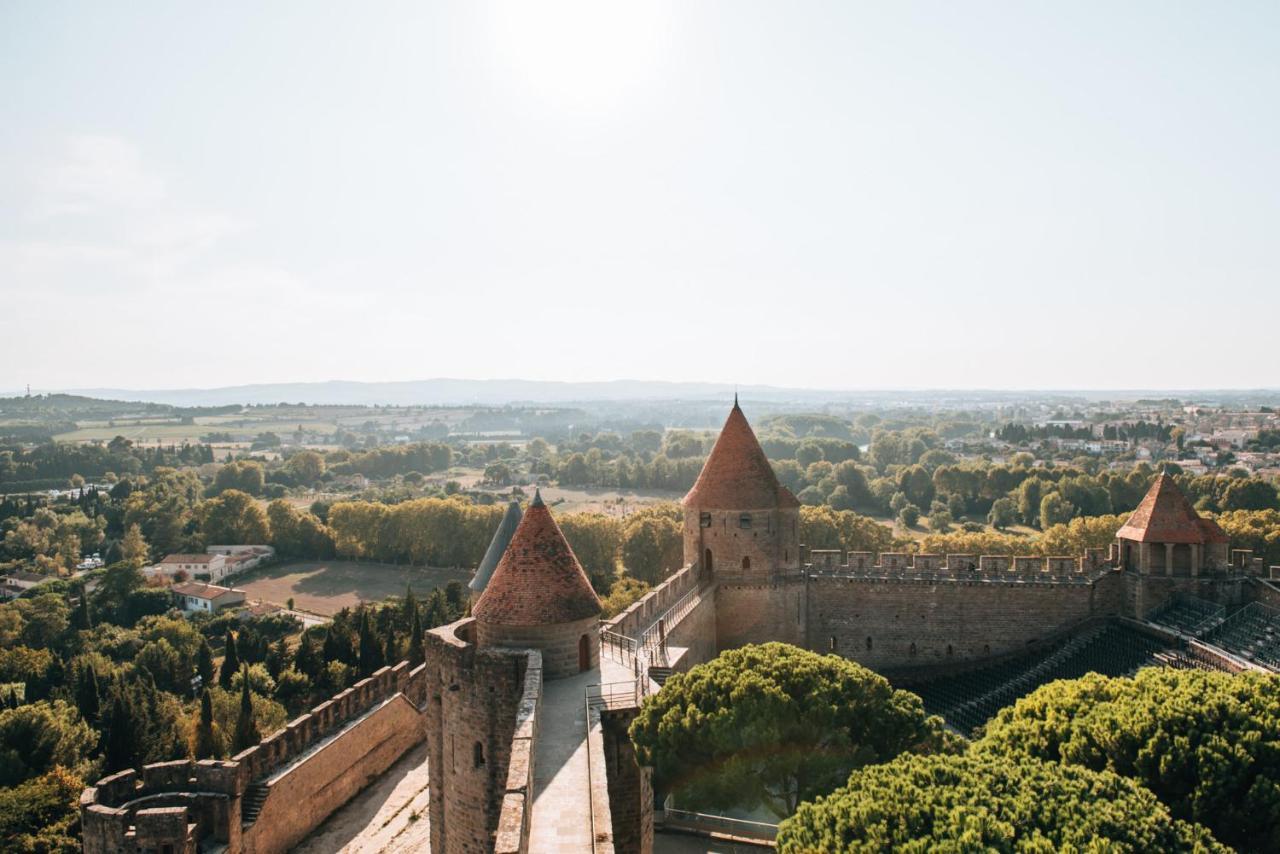 Tout Confort ! Calme, Climatisation, Piscine, Parking Gratuit, Grande Terrasse, Netflix, Wifi Carcassonne Exteriér fotografie