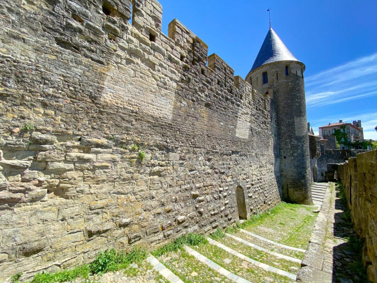 Tout Confort ! Calme, Climatisation, Piscine, Parking Gratuit, Grande Terrasse, Netflix, Wifi Carcassonne Exteriér fotografie
